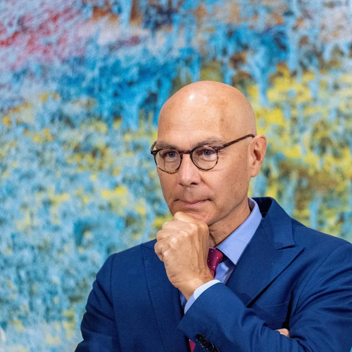 Volker Turk, United Nations High Commissioner for Human Rights, attends the Human Rights Council at the UN European headquarters in Geneva, Switzerland, September 8, 2025. REUTERS/Denis Balibouse