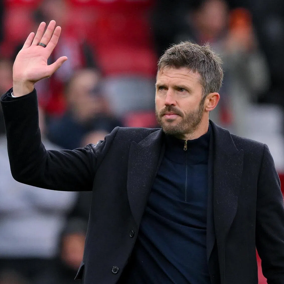 Manchester United manager Michael Carrick on Oct 25 after their 3-0 drubbing by Bournemouth in the English Premier League.