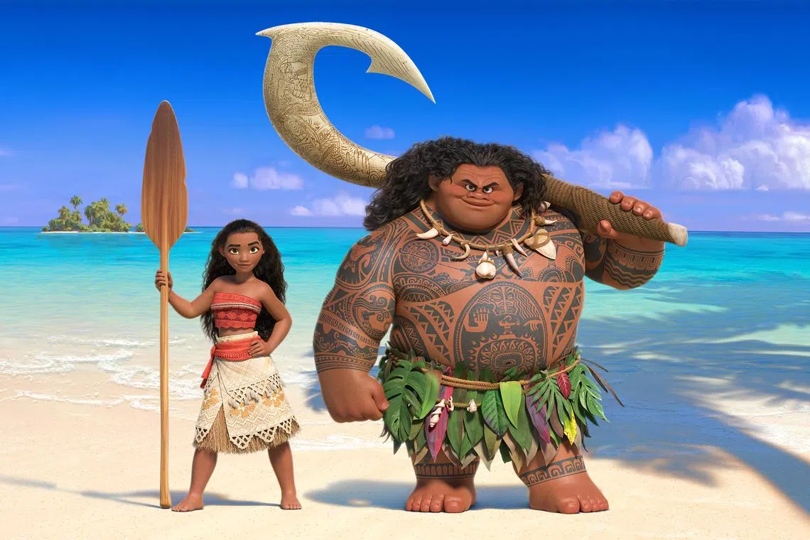 Moana is set in ancient Polynesia and tells the story of a teenage girl who sets sail on an epic journey to help save her tribe.