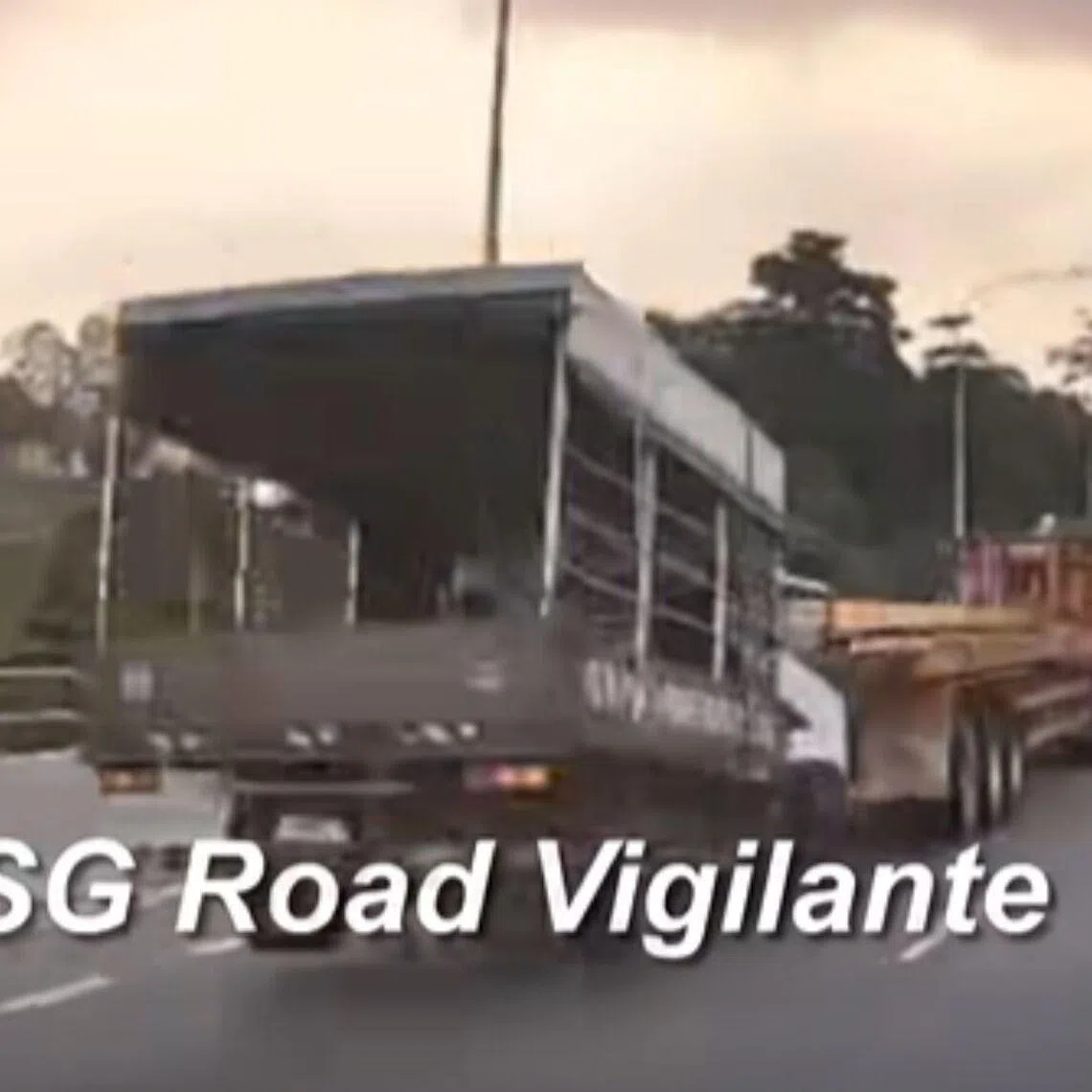 The accident happened during the evening peak hour on March 10.