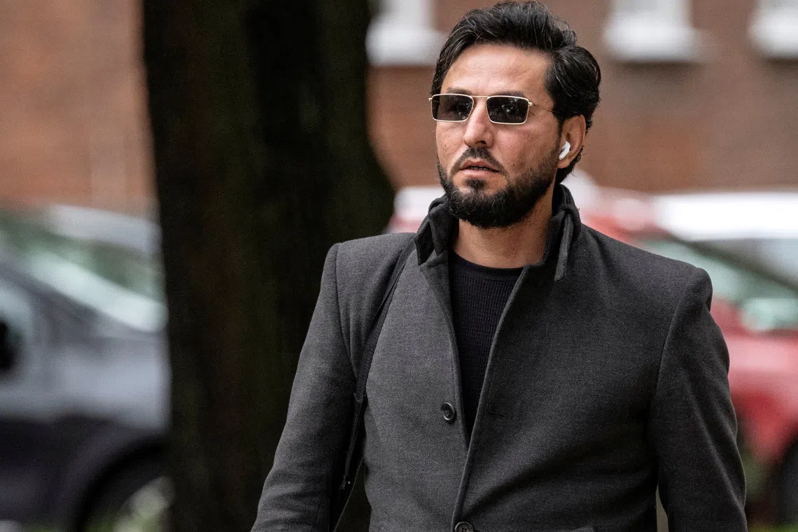 FILE PHOTO: Salwan Momika, an anti-Islam activist, in Malmo, Sweden, September 3, 2023. TT News Agency/Johan Nilsson via REUTERS      ATTENTION EDITORS - THIS IMAGE WAS PROVIDED BY A THIRD PARTY. SWEDEN OUT. NO COMMERCIAL OR EDITORIAL SALES IN SWEDEN./File Photo