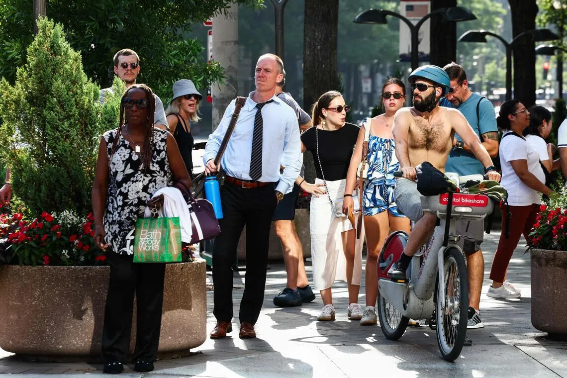 The intense heat was of particular concern given the many planned outdoor events to celebrate America’s 250th anniversary, as well as a string of weekend World Cup matches.