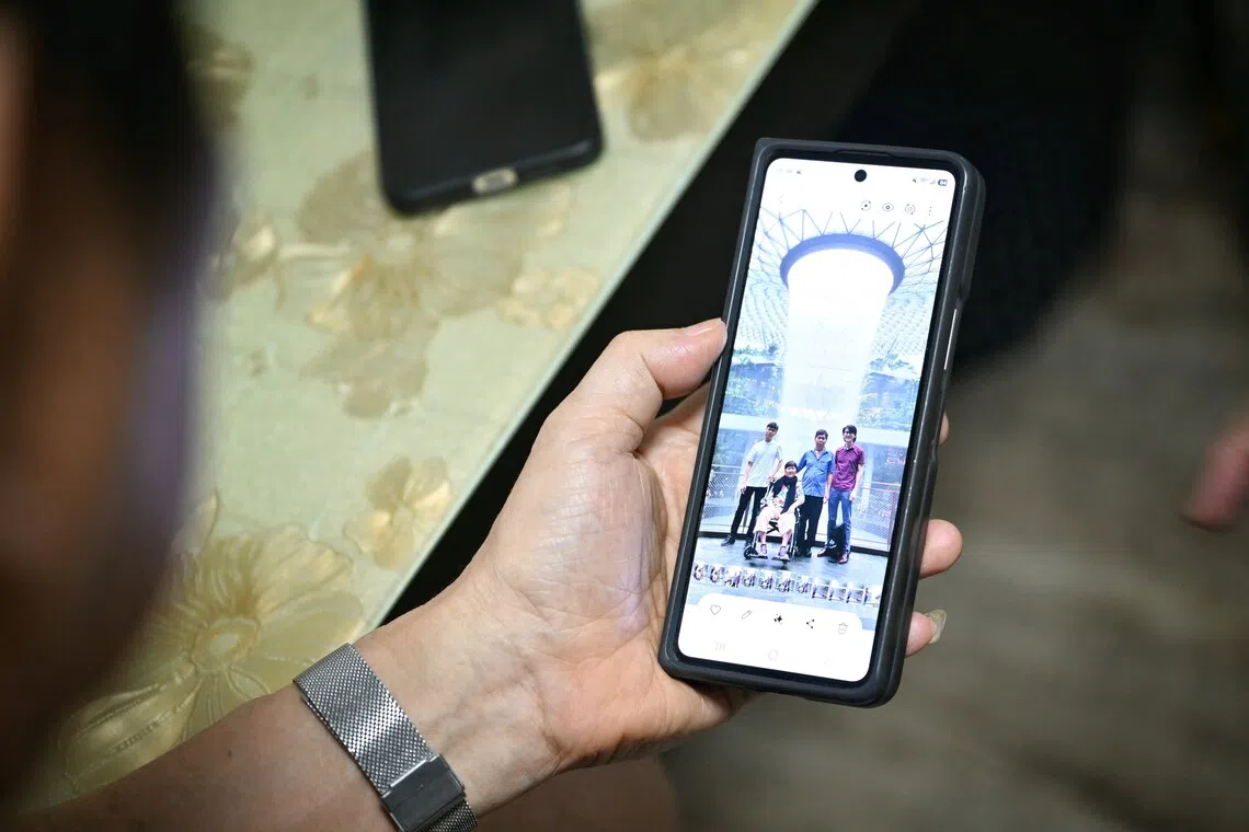 Ang’s husband of 37 years, Leong Loon Wah, said in Mandarin: “Seeing her like this was very heartbreaking. But I had to realise that this was now a different person with a different set of needs.”