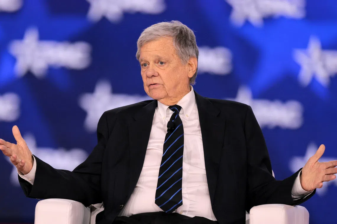 U.S. Special Envoy to Belarus, John Coale, speaks during the 2026 Conservative Political Action Conference (CPAC) in Grapevine, Texas, U.S., March 26, 2026. REUTERS/Callaghan O'Hare/File Photo