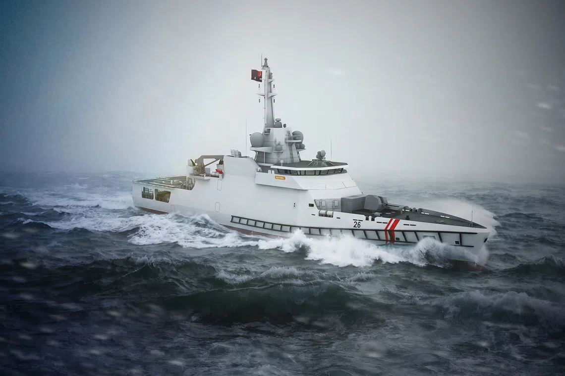 slopv02 - Sentinel-class Offshore Patrol Vessel (OPV). from (latest email) Credit: Ministry of Defence