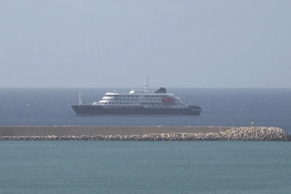 The WHO said the focus now was to evacuate the two sick passengers still onboard to the Netherlands and then for the ship to continue to the Canary Islands.