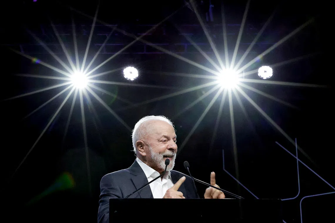 Brazil's Lula leads potential right-wing rivals ahead of 2026 vote, poll shows