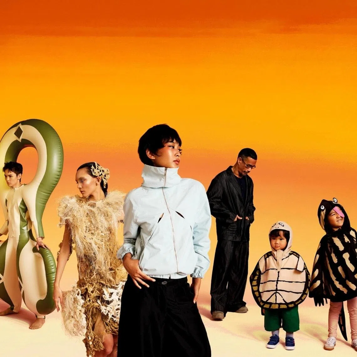 The Hot Bodies show commissioned 10 heat-fit apparel from creatives around the world. 