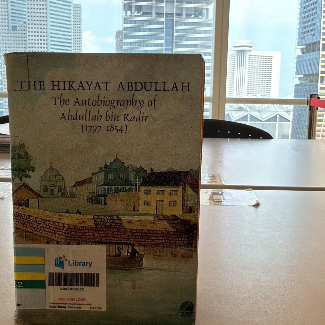 The Hikayat Abdullah is available at the Lee Kong Chian Reference Library.