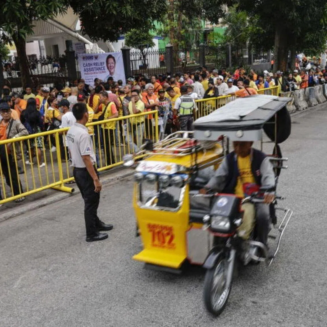 The price hikes did not extend to the country's tricycle drivers, who earn money by carrying passengers on motorbikes and carriages.