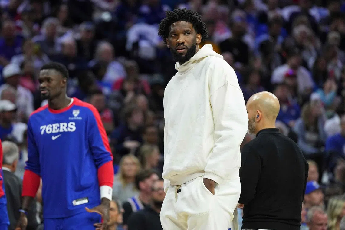 Joel Embiid is reported to have shoved a columnist for the Philadelphia Inquirer, who recently wrote a commentary critical of the player.