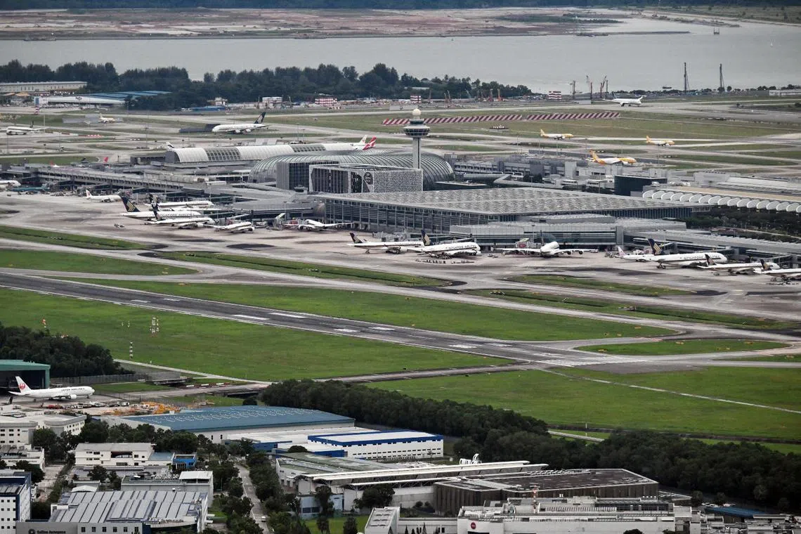 The three-runway system will help to support the anticipated growth in air traffic at Changi Airport.