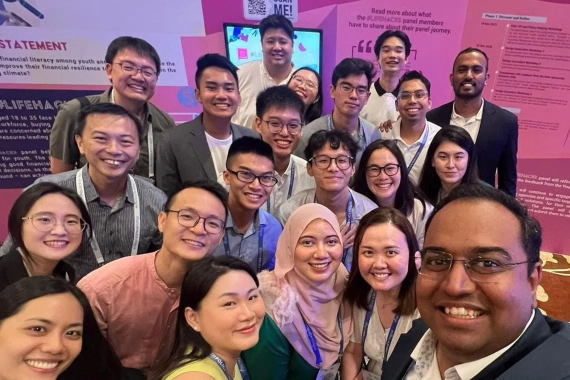 Young Singaporeans worked alongside mentors from government agencies as part of the Youth Panels initiative, demonstrating how bridging generations can create meaningful solutions.