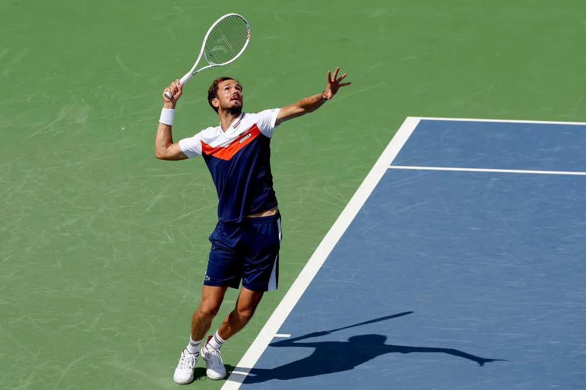 Daniil Medvedev has made no secret of his preference for hardcourts.