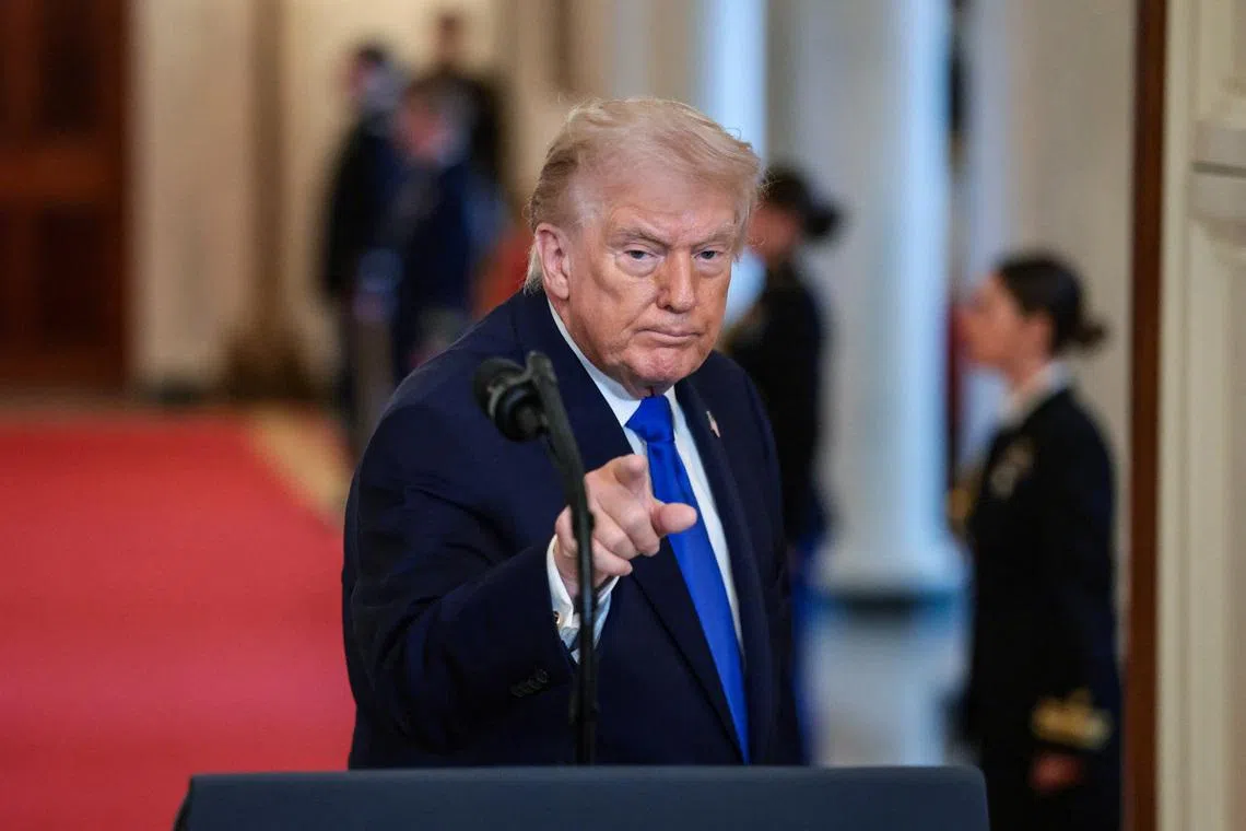 61 per cent of respondents said they would describe Mr Trump as having "become erratic with age".