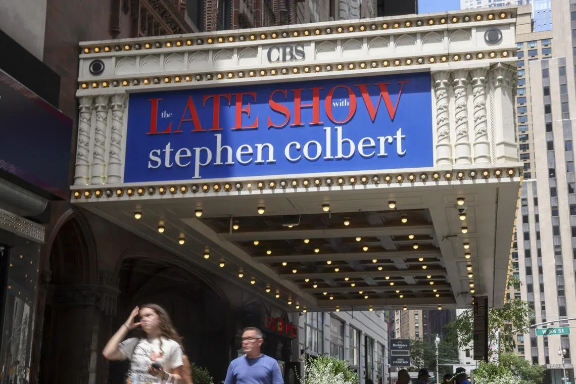 The Late Show With Stephen Colbert will end its 10-year run on CBS in May 2026, the network said on July 17.