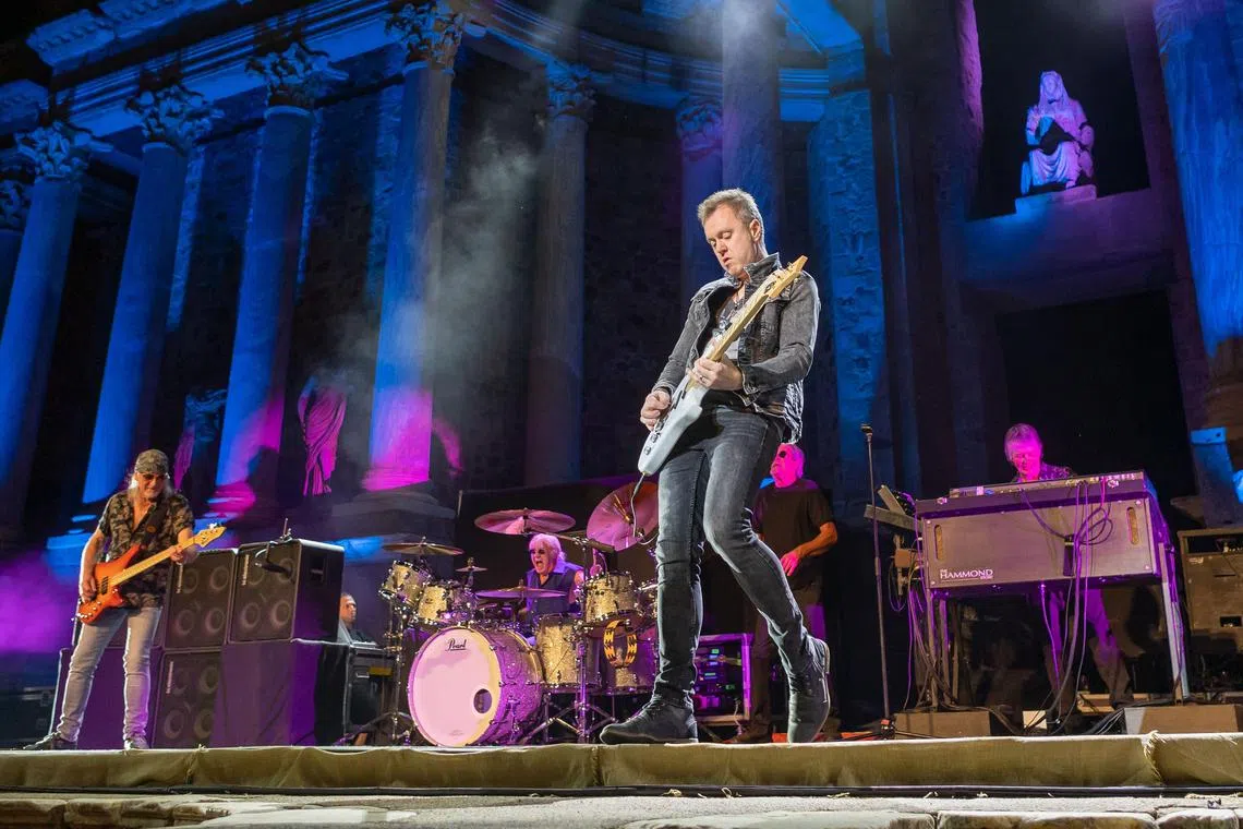 Deep Purple will be performing in Surakarta on Friday. 