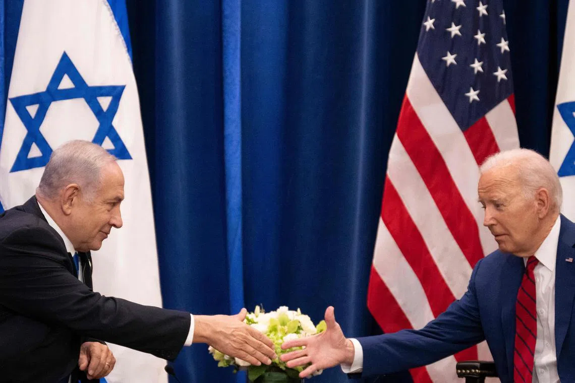 Israeli prime ministers are typically welcomed at the Oval Office within months of their election, but Mr Netanyahu (left) has yet to receive an invitation.