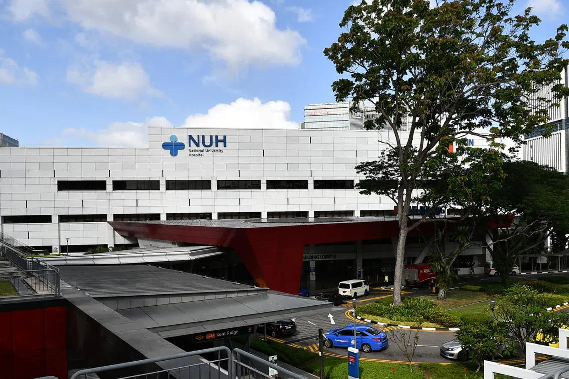 Checks on the NUHS website showed that 12 medical facilities, including NUH, use the affected hotline.