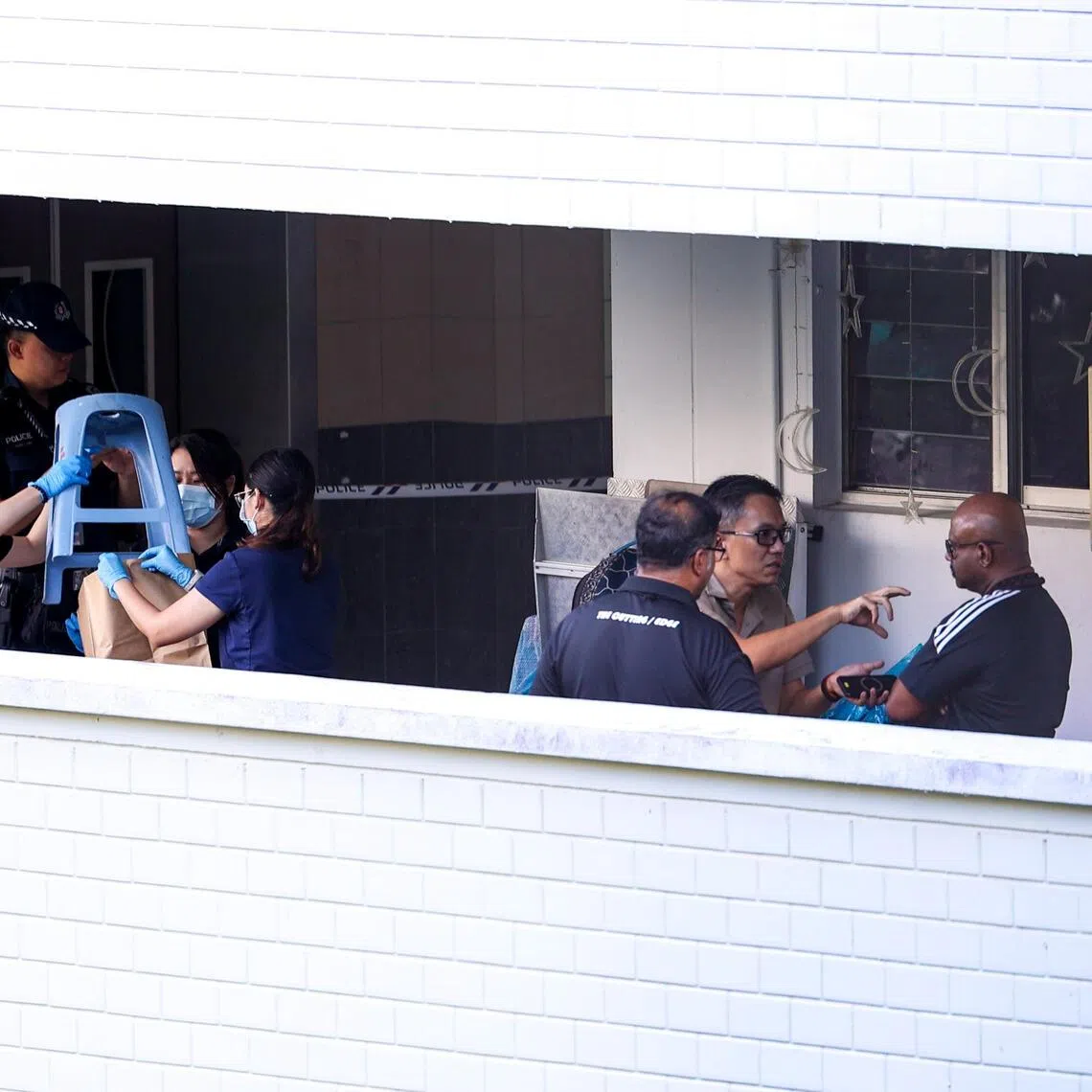 The police were alerted to a call for assistance at about 1am on June 5 at a residential unit along Petir Road.