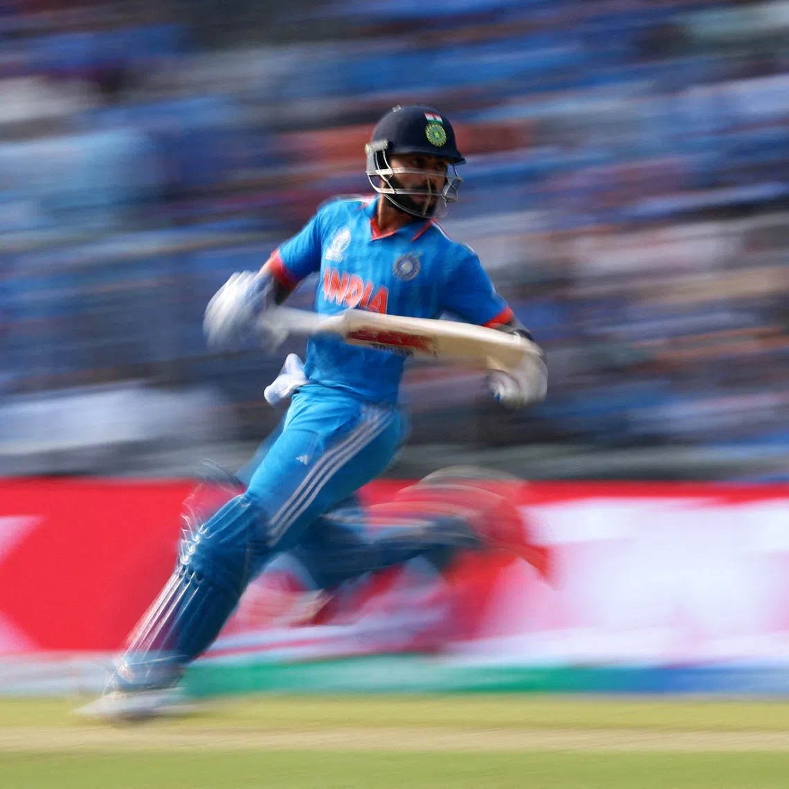 Cricket - ICC Cricket World Cup 2023 - Final - India v Australia - Narendra Modi Stadium, Ahmedabad, India - November 19, 2023 India's Virat Kohli in action REUTERS/Andrew Boyers