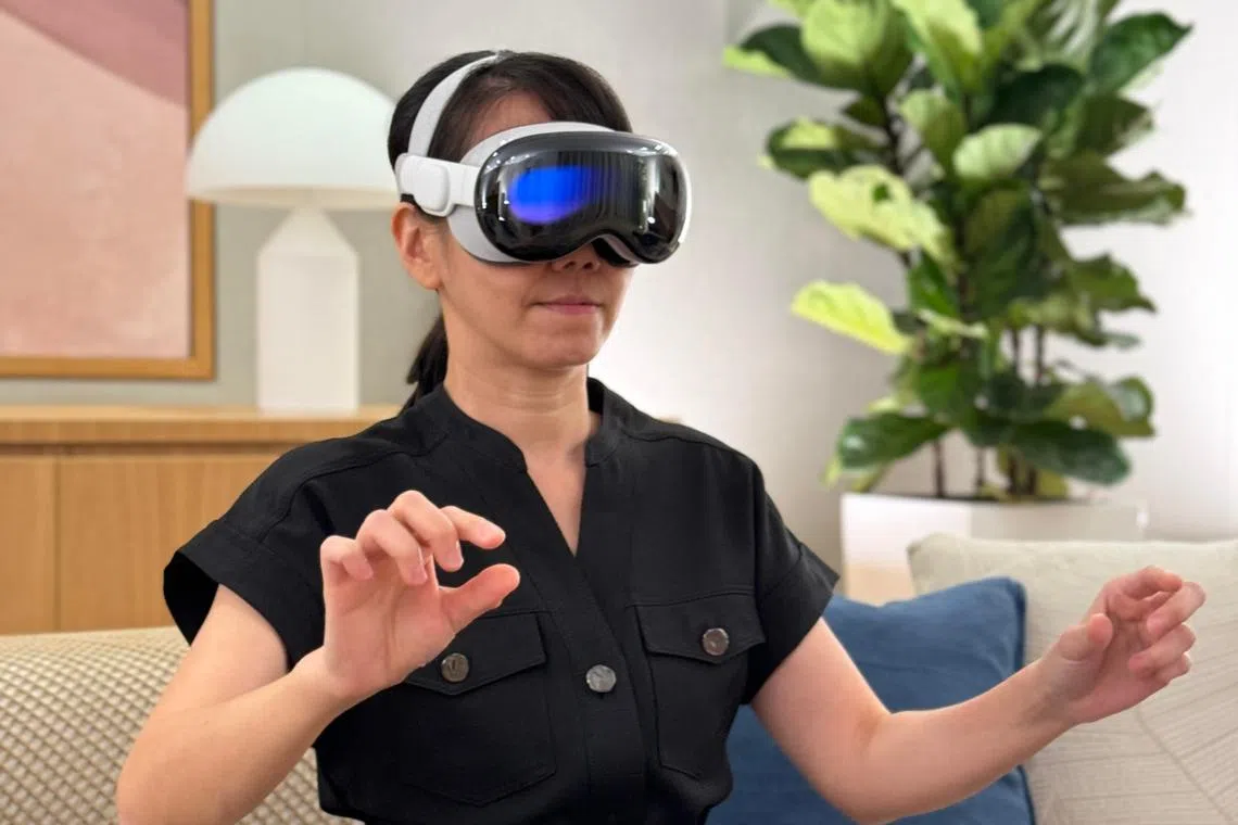 The latest gizmo stocking retail shelves is the Apple Vision Pro headset, which goes on sale in Singapore on June 28 at a starting price of $5,299.