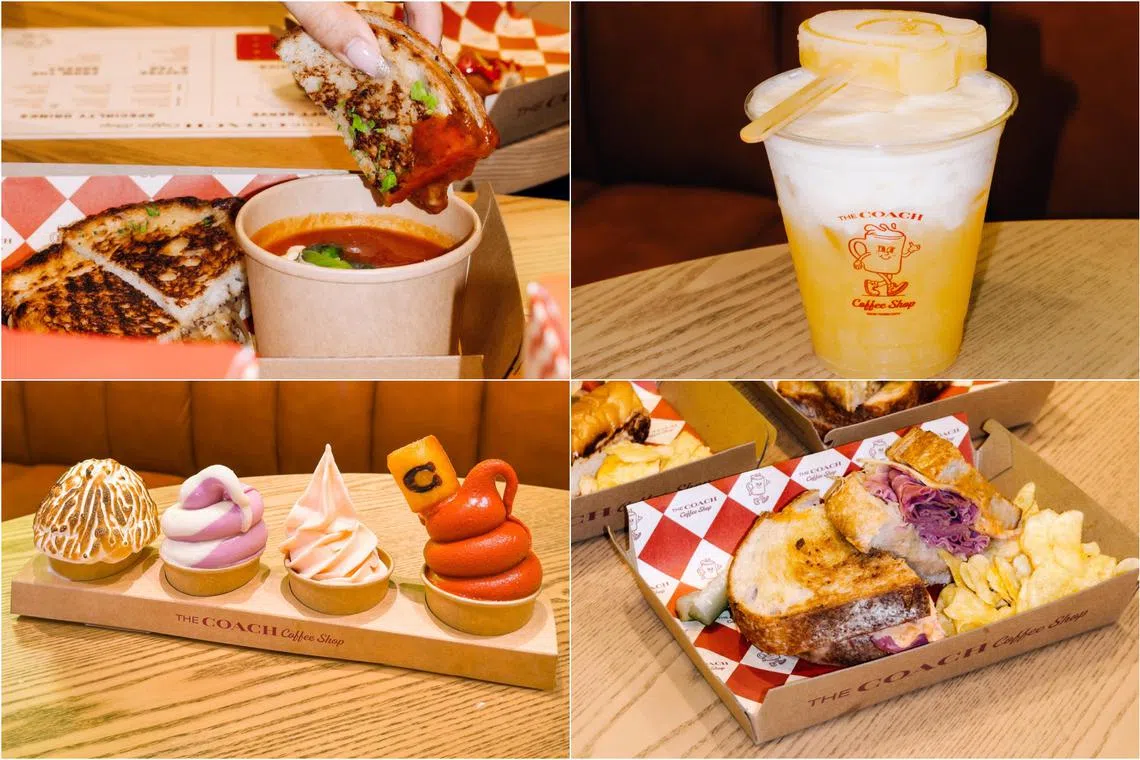 The Coach Coffee Shop adds to other fancy F&B concepts by global luxury fashion brands.