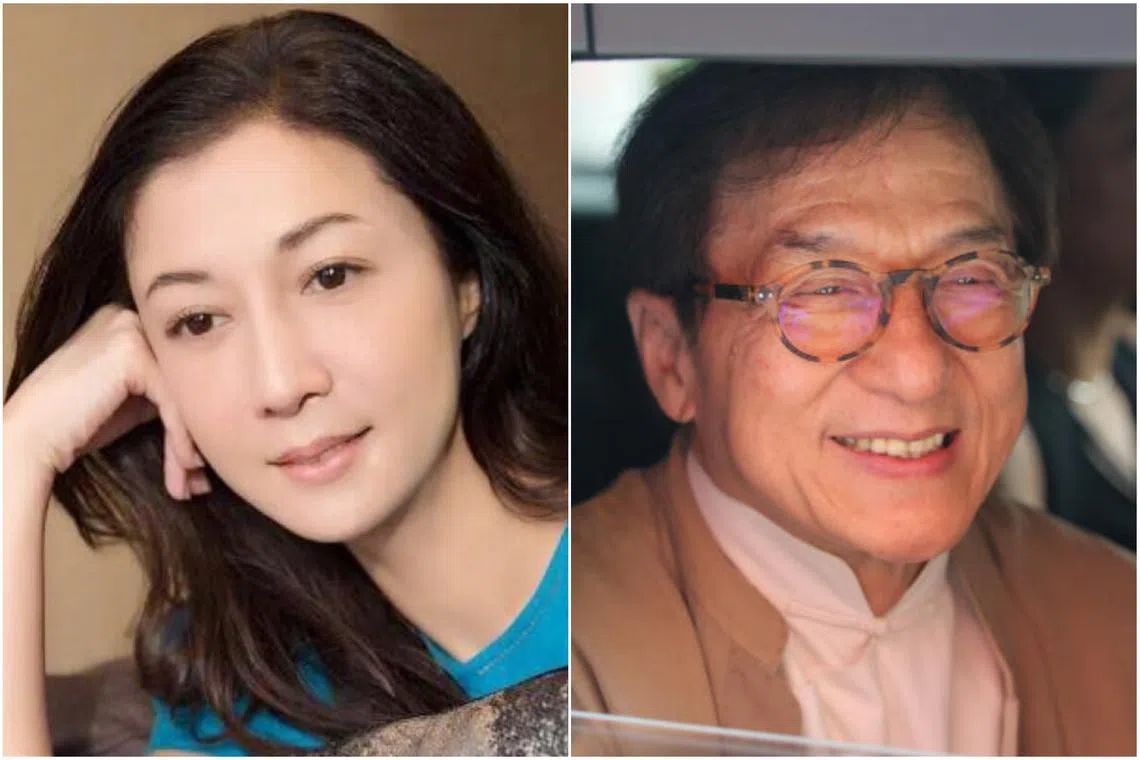 Actress Elaine Ng denies Jackie Chan, father of her daughter, had sought paternity test
