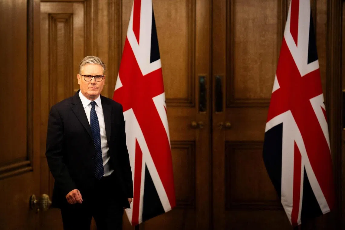 Mr Starmer welcomed the US plan “towards peace in the Middle East”.