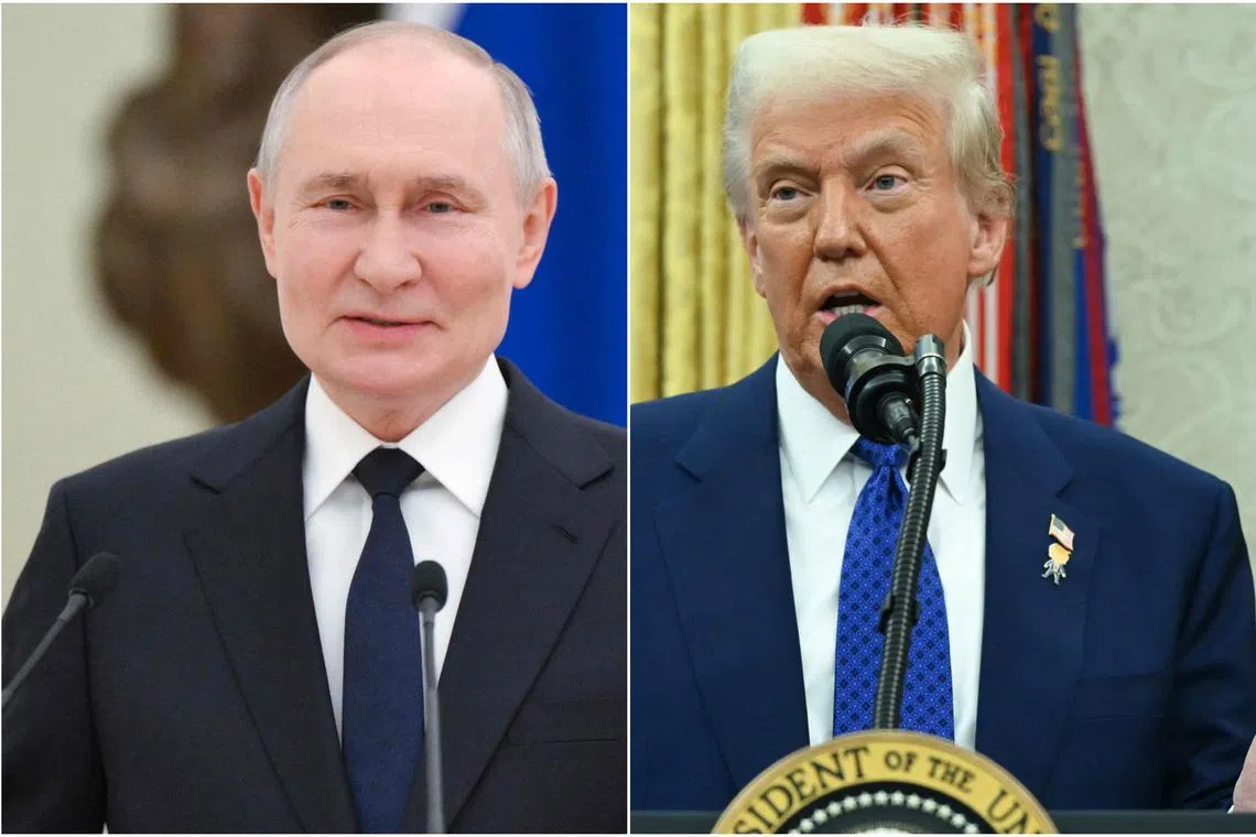 The Kremlin said Putin and Trump had spoken for nearly an hour and a half by telephone and that the two men had agreed to meet.