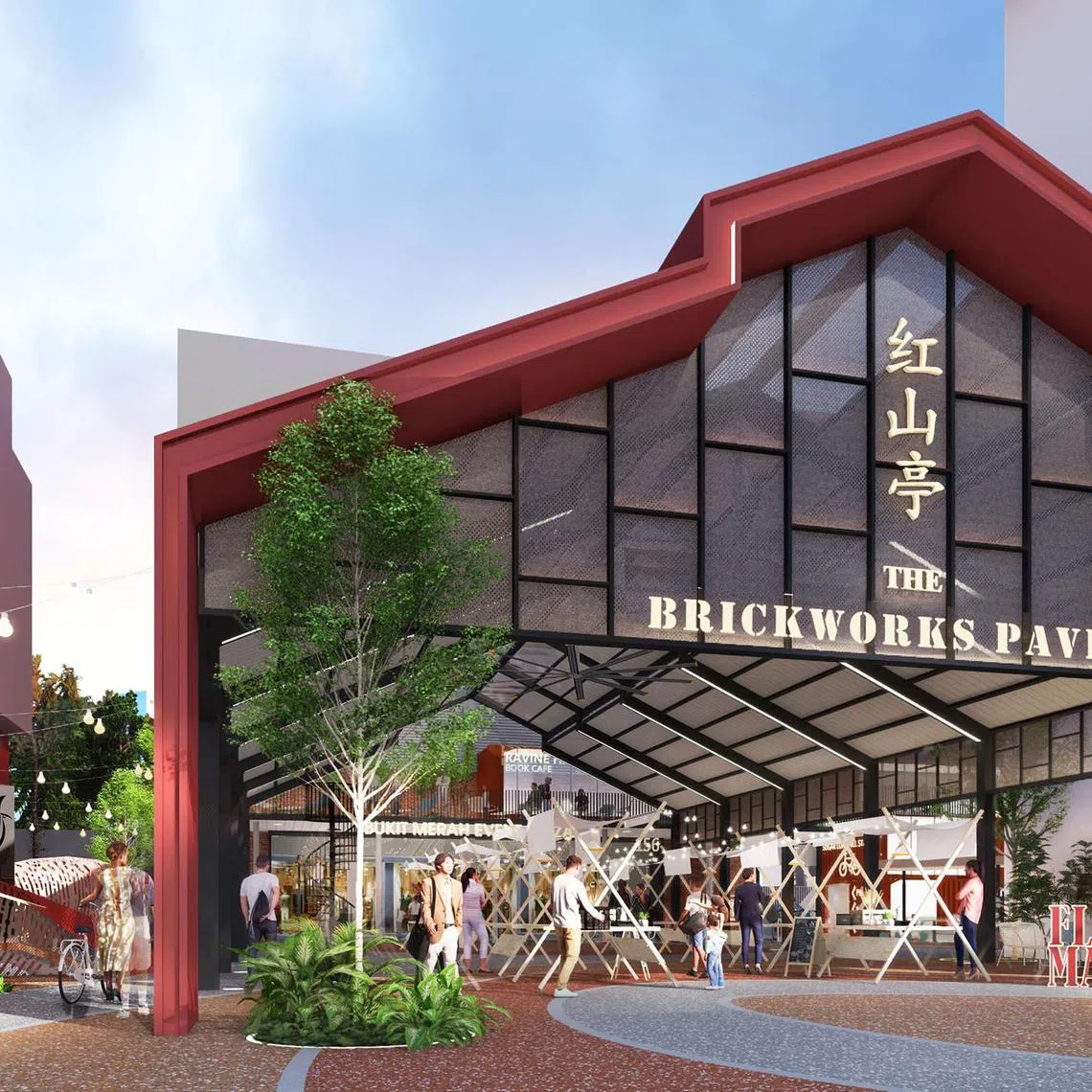 ilhdb18 - The winning design by local firm OWAA Architects and visual artist Toby ‘Tobyato’ Tan drew inspiration from the town’s hilly terrain.


Credit: OWAA Architects