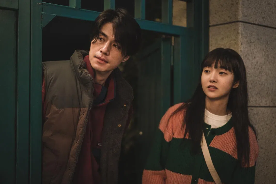 Lee Dong-wook (left) stars as a former mercenary who goes to extreme lengths to protect his niece played by Kim Hye-jun (right) in A Shop For Killers.