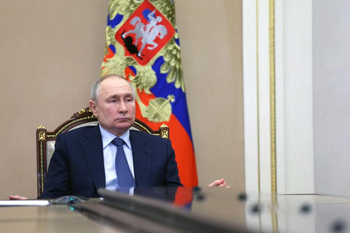 Russian President Vladimir Putin has been talking up ties between Moscow and Beijing.