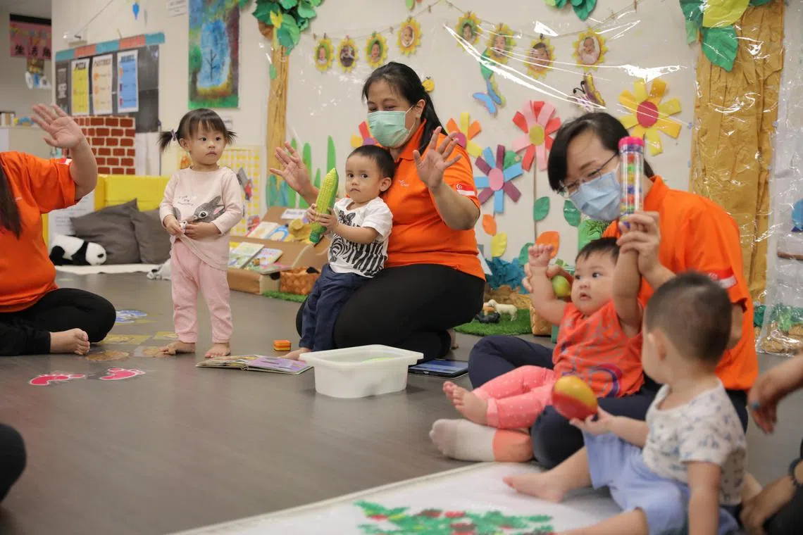 From 2022 to 2023, the number of areas with tighter pre-school supply has reduced by more than half, said ECDA.