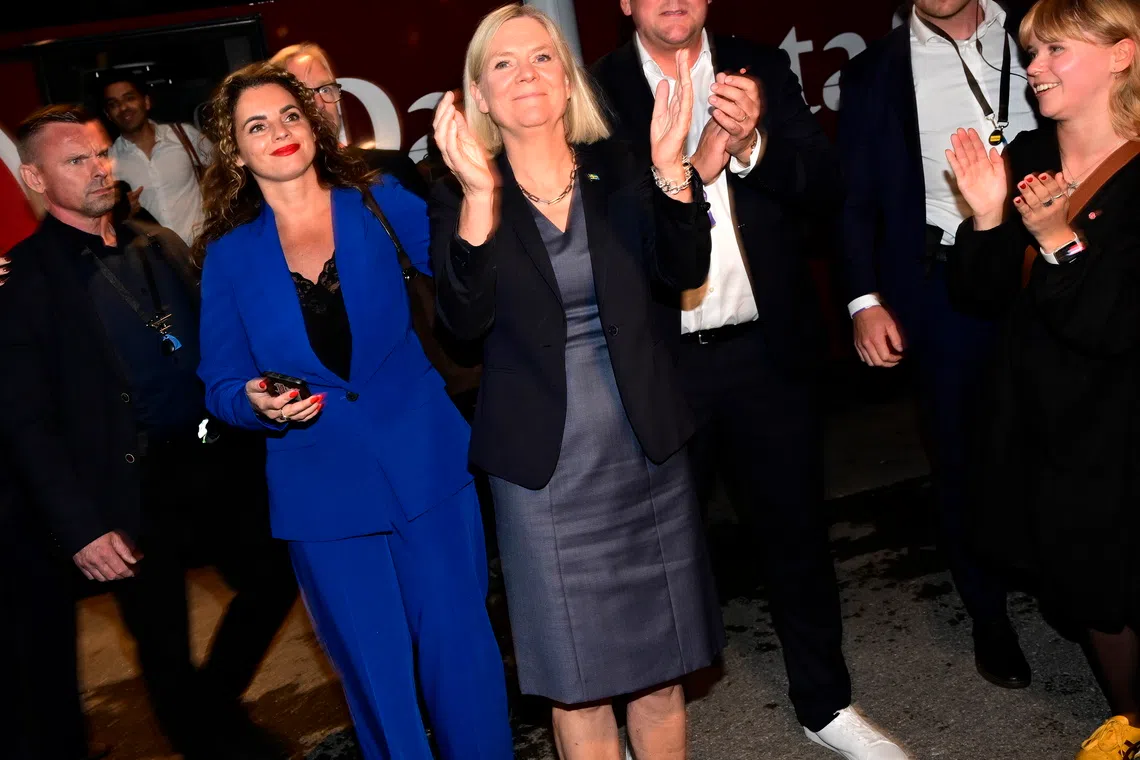 Centre-left opposition seen leading Sweden election, far-right losing ground