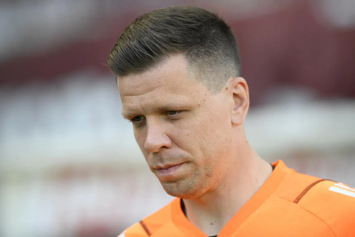 FILE PHOTO: Soccer Football - Serie A - Torino v Juventus - Stadio Olimpico Grande Torino, Turin, Italy - April 13, 2024 Juventus' Wojciech Szczesny before the match REUTERS/Massimo Pinca/File Photo