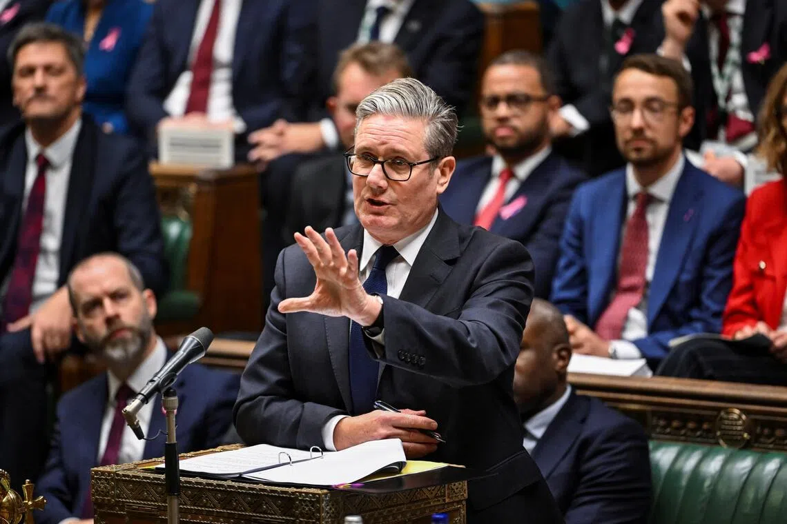 Britain's Prime Minister Keir Starmer had earlier said the fault lay with the previous Conservative administration. 