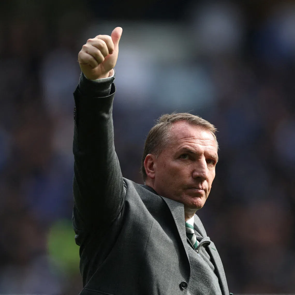 FILE PHOTO: Soccer Football - Scottish Premiership - Rangers v Celtic - Ibrox, Glasgow, Scotland, Britain - August 31, 2025 Celtic manager Brendan Rodgers after the match Action Images via Reuters/Lee Smith/File Photo