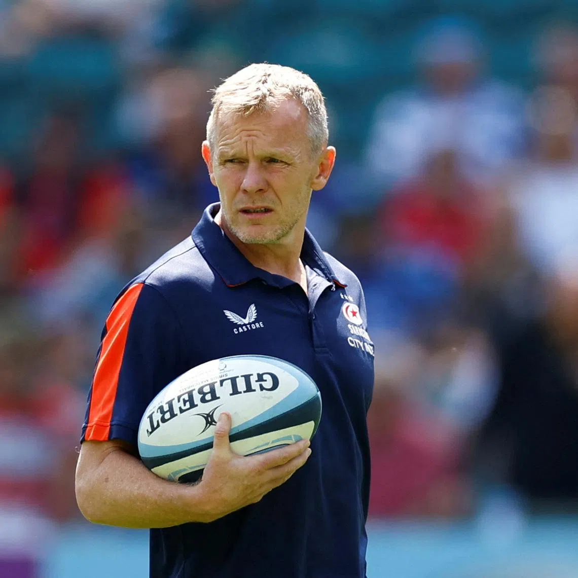 Rugby Union - Premiership Play-Off Final - Saracens v Sale Sharks - Twickenham Stadium, London, Britain - May 27, 2023  Saracens director of rugby Mark McCall. Action Images/Andrew Boyers
