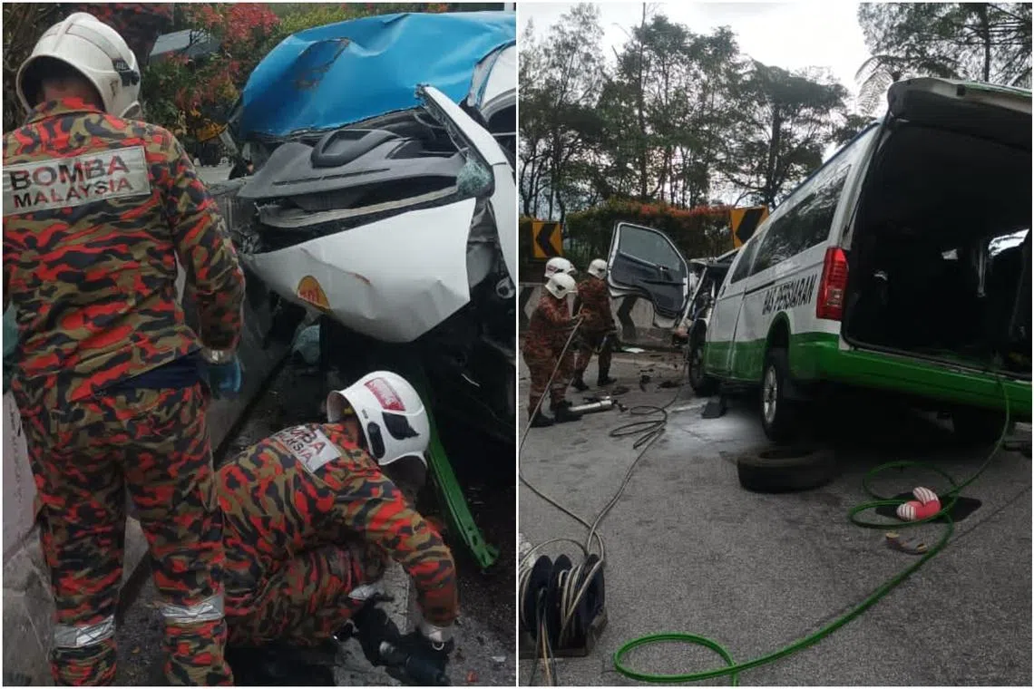 Fourteen people – including two drivers – were in the vehicle during the accident. 