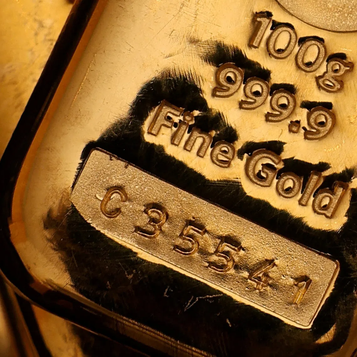 Spot gold was down 3.8% at US$4,121.58 per ounce, after falling as much as US$4,110.55, its lowest since Aug 5.
