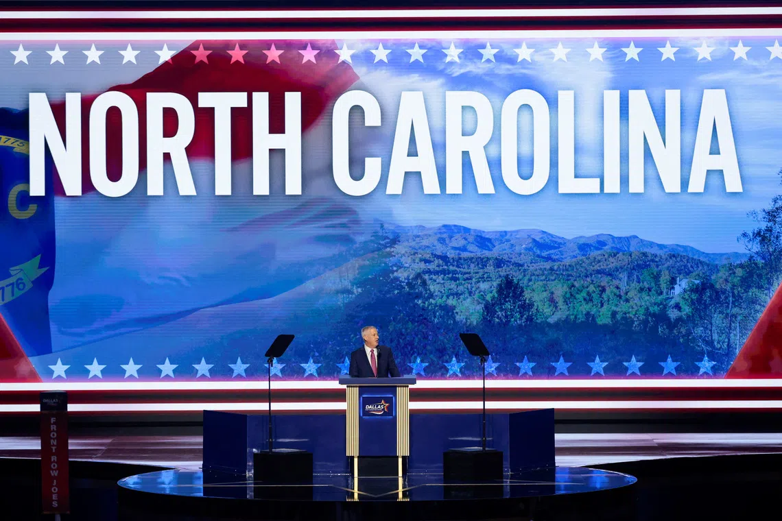Trump seeks to rebuild support among 2024 voters in North Carolina