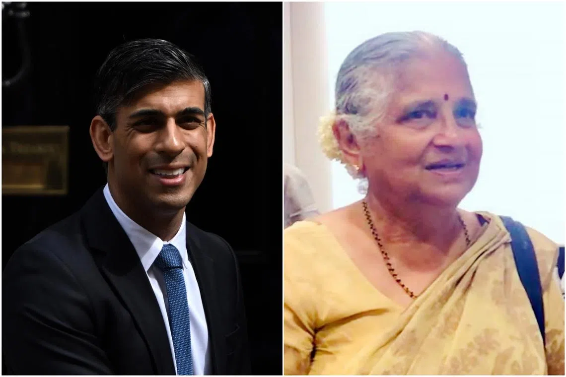 British PM Rishi Sunak's mother-in-law, Mrs Sudha Murthy, once faced an awkward situation when she provided “10 Downing Street” as her address at the airport.