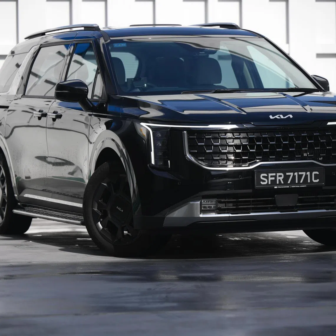 The Kia Carnival pictured on Nov 25, 2024.