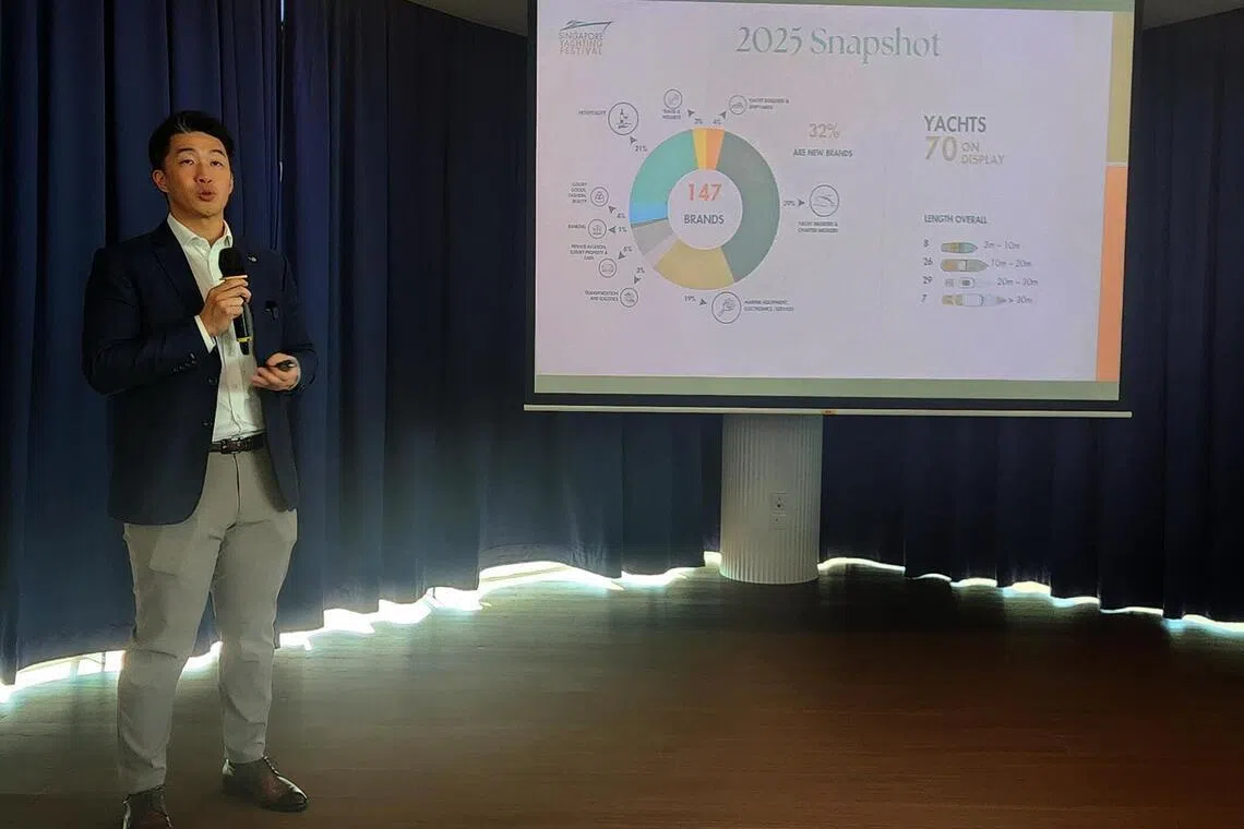 Festival director Jonathan Sit says Singapore is at the crossroads of key cruising destinations.
