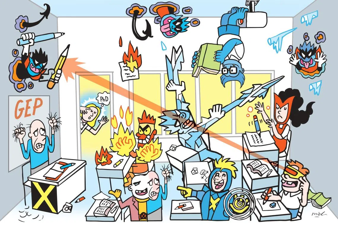 Being different did not always feel like a gift to the writer.