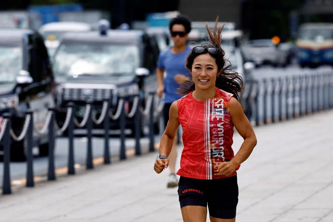 Ms Tomomi Bitoh, Japan's top ultra runner, says  she wants to be world No. 1, and having children will derail that goal.