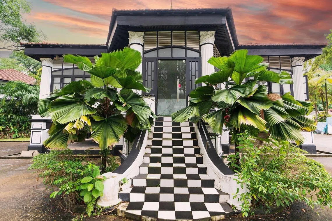 Heritage@Scotts is a group of colonial-era bungalows that is now a lifestyle hub with dining and retail.