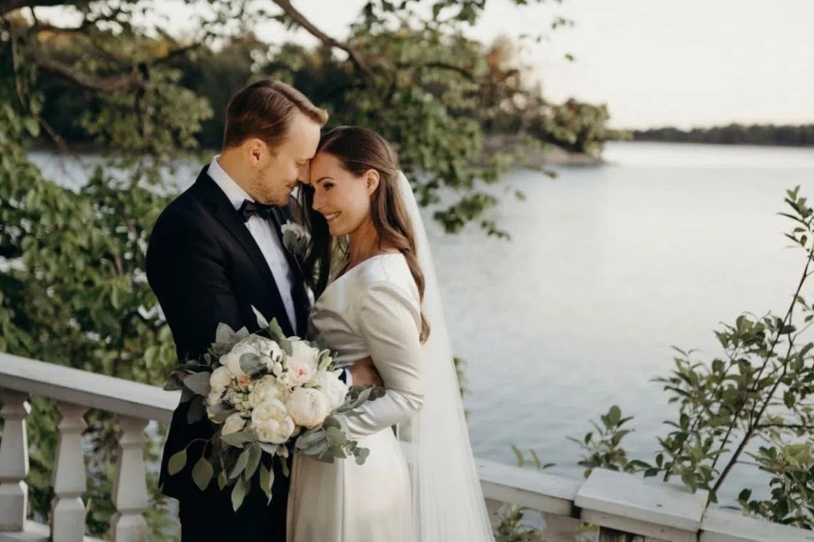 Sanna Marin and Markus Raikkonen married in 2020 while she was in office dealing with the impact of the Covid-19 pandemic.