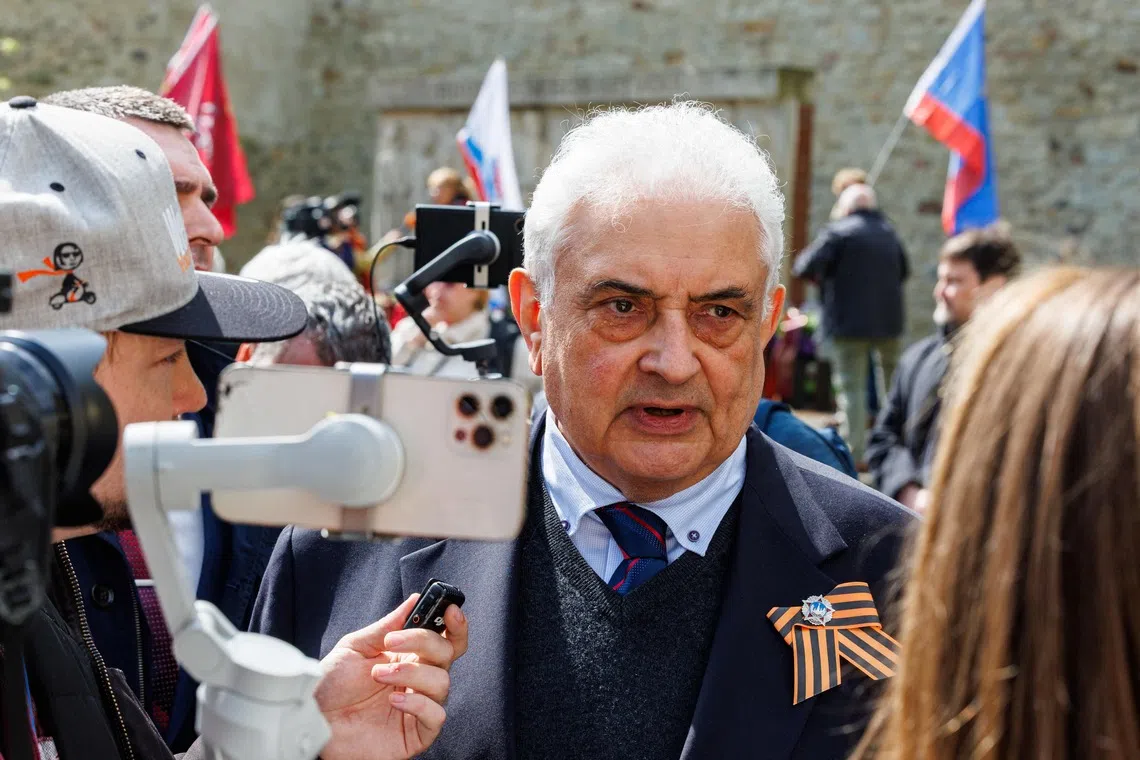 Germany said it had summoned the Russian ambassador Sergei Nechaev over the two Russian cyber operations.